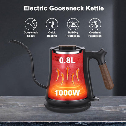 Kafaholic Flow Pro Gooseneck Electric Kettle