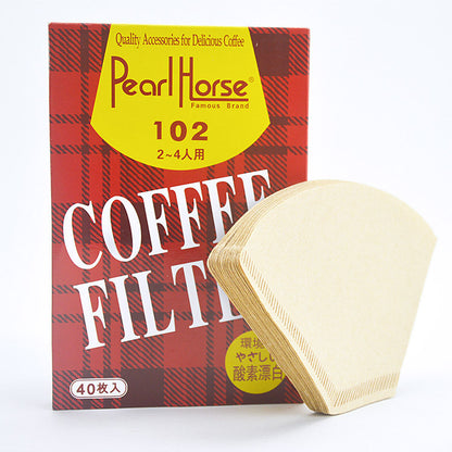 Kafaholic V60 Coffee Filter Paper (Natural Brown)