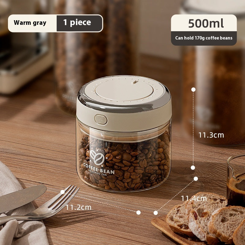 Kafaholic Vacuum Glass Storage Jar