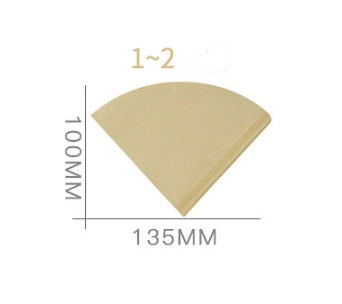 Kafaholic V60 Coffee Filter Paper (Natural Brown)